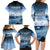 New Zealand Wanaka Air Show Family Matching Long Sleeve Bodycon Dress and Hawaiian Shirt With Maori Pattern