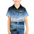 New Zealand Wanaka Air Show Kid Hawaiian Shirt With Maori Pattern