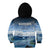 New Zealand Wanaka Air Show Kid Hoodie With Maori Pattern