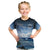 New Zealand Wanaka Air Show Kid T Shirt With Maori Pattern