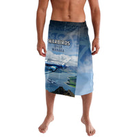 New Zealand Wanaka Air Show Lavalava With Maori Pattern LT05 Blue - Polynesian Pride
