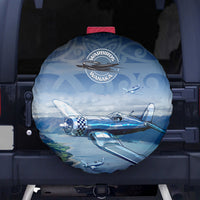 New Zealand Wanaka Air Show Spare Tire Cover With Maori Pattern LT05 - Polynesian Pride