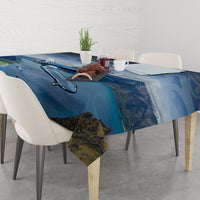 New Zealand Wanaka Air Show Tablecloth With Maori Pattern LT05 - Polynesian Pride