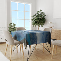New Zealand Wanaka Air Show Tablecloth With Maori Pattern LT05 - Polynesian Pride