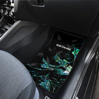 New Zealand Marathon Car Mats Silver Fern Paua Shell Simple Style LT05 - Polynesian Pride
