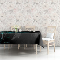 New Zealand Marathon Tablecloth Silver Fern Paua Shell Simple Style LT05 - Polynesian Pride