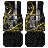 Hawaii King Kamehameha The Great Car Mats Gold Tribal Tattoo