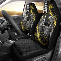 Hawaii King Kamehameha The Great Car Seat Cover Gold Tribal Tattoo