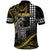 Hawaii King Kamehameha The Great Polo Shirt Gold Tribal Tattoo