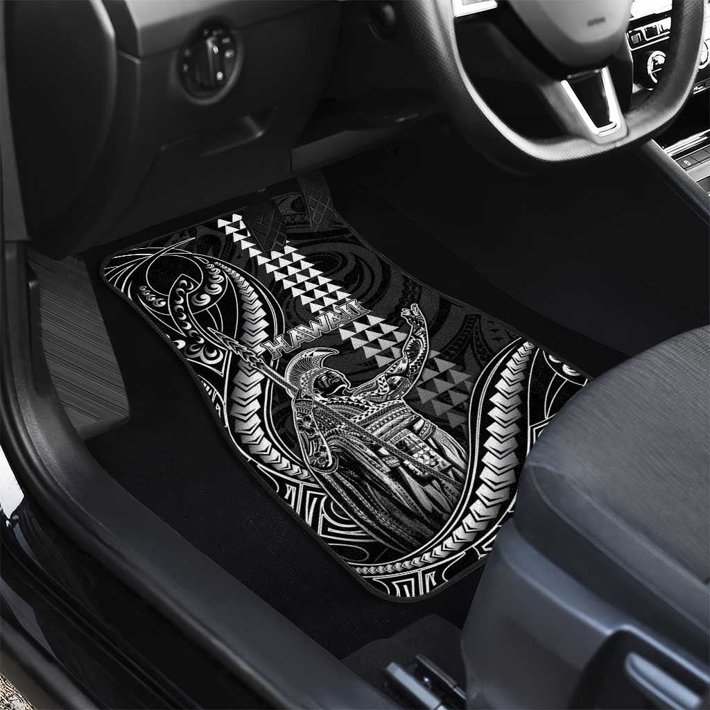 Hawaii King Kamehameha The Great Car Mats Black Tribal Tattoo
