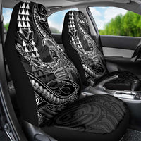 Hawaii King Kamehameha The Great Car Seat Cover Black Tribal Tattoo