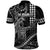 Hawaii King Kamehameha The Great Polo Shirt Black Tribal Tattoo