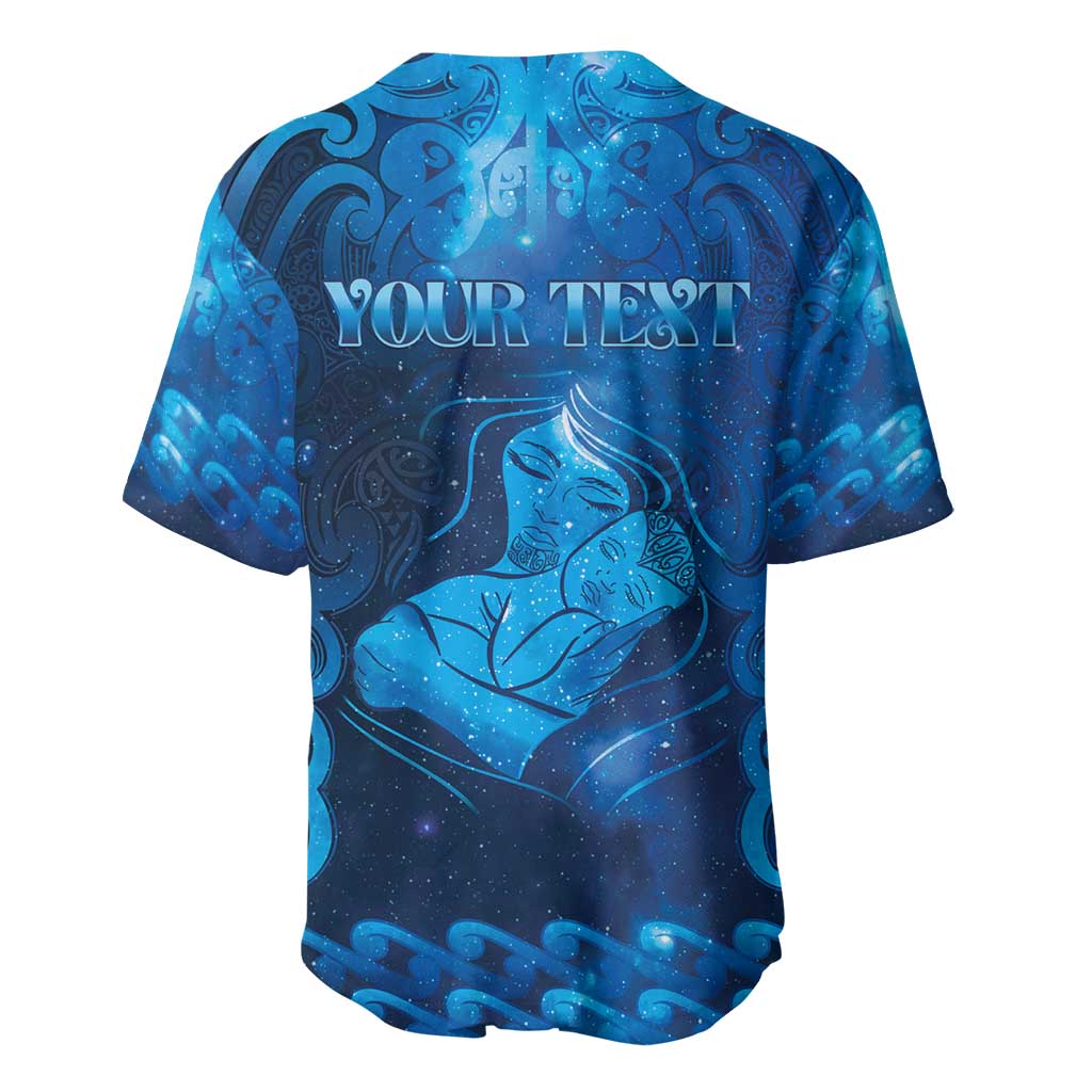 Personalised New Zealand Mother's Day Baseball Jersey Ko Te Whaea Te Takere O Te Waka