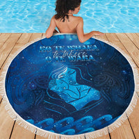 New Zealand Mother's Day Beach Blanket Ko Te Whaea Te Takere O Te Waka LT05 - Polynesian Pride