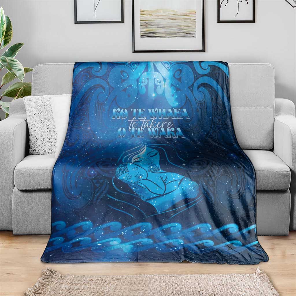 New Zealand Mother's Day Blanket Ko Te Whaea Te Takere O Te Waka LT05 - Polynesian Pride