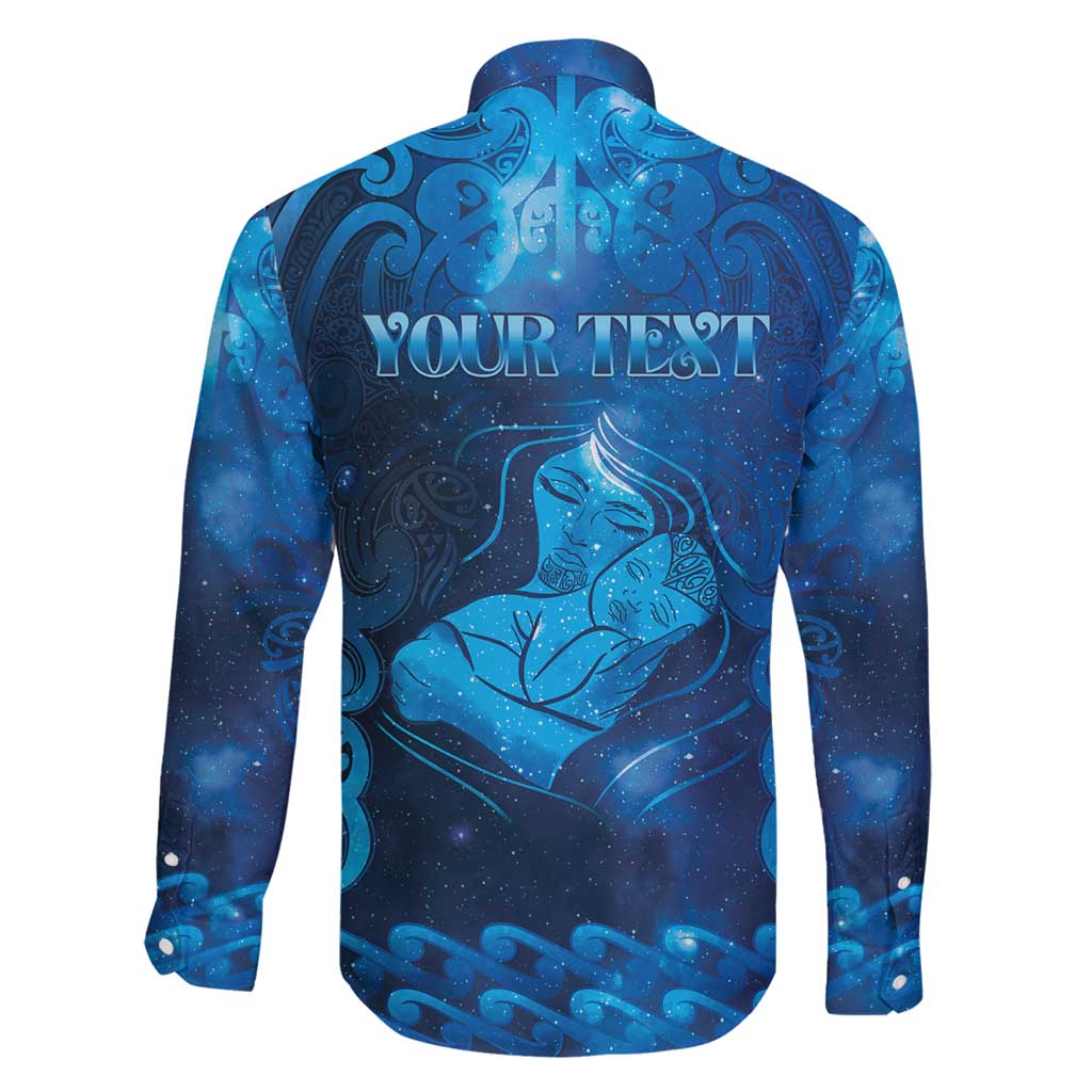 Personalised New Zealand Mother's Day Family Matching Mermaid Dress and Hawaiian Shirt Ko Te Whaea Te Takere O Te Waka