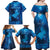 Personalised New Zealand Mother's Day Family Matching Off Shoulder Maxi Dress and Hawaiian Shirt Ko Te Whaea Te Takere O Te Waka