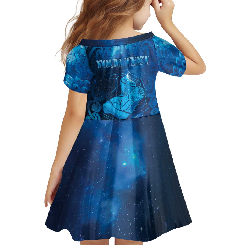 Personalised New Zealand Mother's Day Family Matching Summer Maxi Dress and Hawaiian Shirt Ko Te Whaea Te Takere O Te Waka