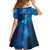 Personalised New Zealand Mother's Day Family Matching Summer Maxi Dress and Hawaiian Shirt Ko Te Whaea Te Takere O Te Waka