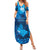 Personalised New Zealand Mother's Day Family Matching Summer Maxi Dress and Hawaiian Shirt Ko Te Whaea Te Takere O Te Waka