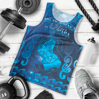 Personalised New Zealand Mother's Day Men Tank Top Ko Te Whaea Te Takere O Te Waka LT05 - Polynesian Pride