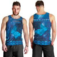 Personalised New Zealand Mother's Day Men Tank Top Ko Te Whaea Te Takere O Te Waka LT05 - Polynesian Pride