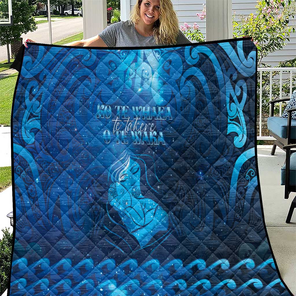New Zealand Mother's Day Quilt Ko Te Whaea Te Takere O Te Waka