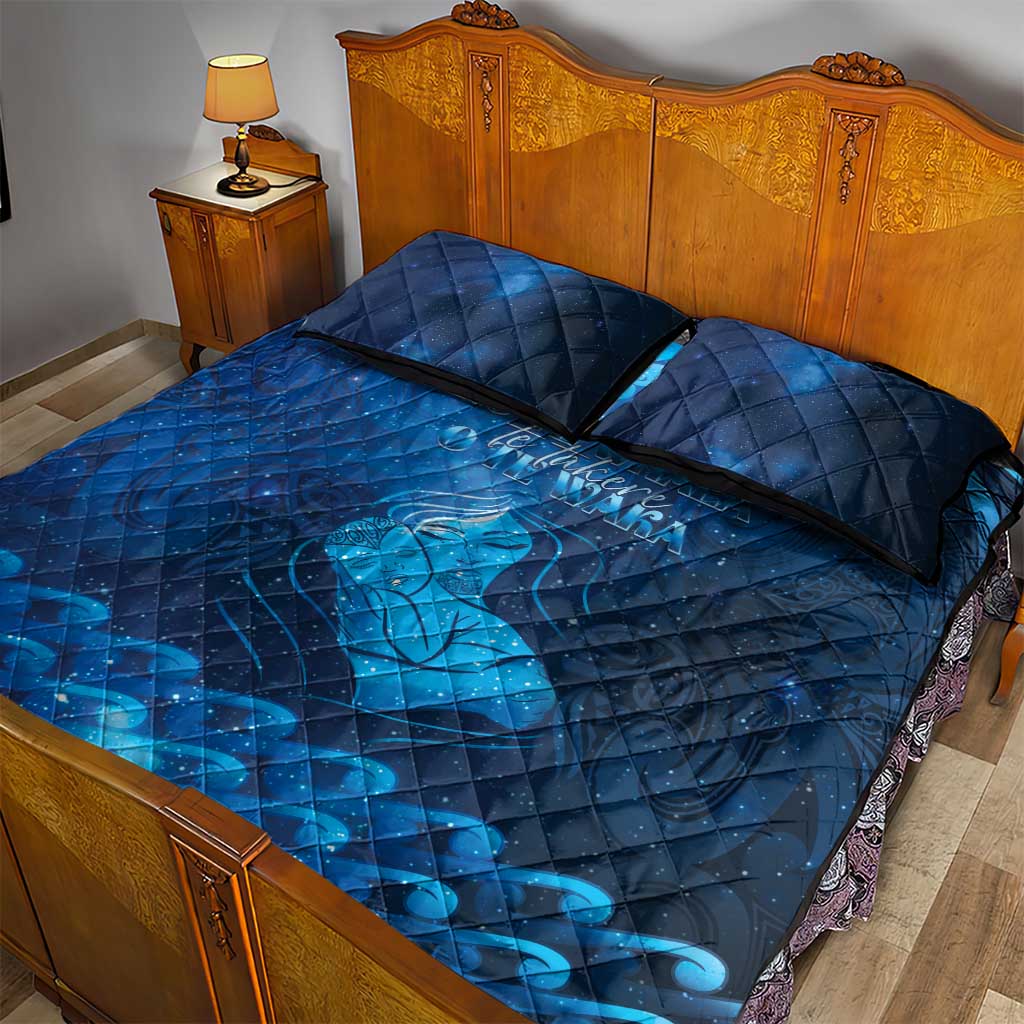 New Zealand Mother's Day Quilt Bed Set Ko Te Whaea Te Takere O Te Waka