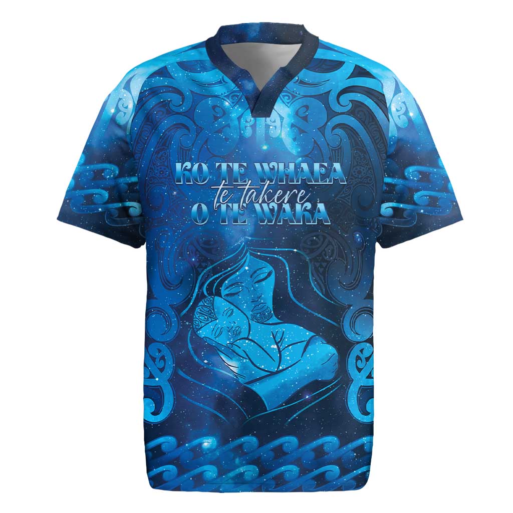 Personalised New Zealand Mother's Day Rugby Jersey Ko Te Whaea Te Takere O Te Waka