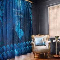 New Zealand Mother's Day Window Curtain Ko Te Whaea Te Takere O Te Waka LT05 - Polynesian Pride