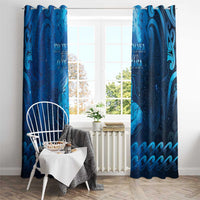 New Zealand Mother's Day Window Curtain Ko Te Whaea Te Takere O Te Waka LT05 - Polynesian Pride