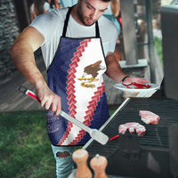 American Samoa Eagle Apron Polynesian Tribal Pattern Curve Style LT05 - Polynesian Pride