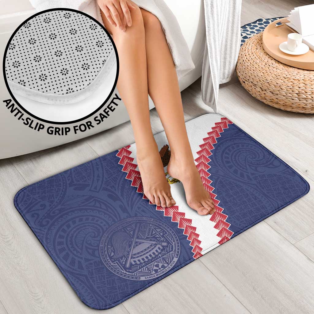 American Samoa Eagle Bathroom Set Polynesian Tribal Pattern Curve Style LT05 - Polynesian Pride
