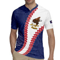 American Samoa Eagle Rugby Jersey Polynesian Tribal Pattern Curve Style LT05 - Polynesian Pride