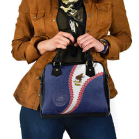 American Samoa Eagle Shoulder Handbag Polynesian Tribal Pattern Curve Style LT05 - Polynesian Pride