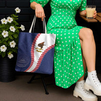 American Samoa Eagle Tote Bag Polynesian Tribal Pattern Curve Style LT05 - Polynesian Pride