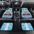 Fiji Ratu Sir Lala Sukuna Day Car Mats Hibiscus Tapa Pattern