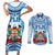 Personalised Fiji Ratu Sir Lala Sukuna Day Couples Matching Short Sleeve Bodycon Dress and Long Sleeve Button Shirt Hibiscus Tapa Pattern