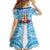 Personalised Fiji Ratu Sir Lala Sukuna Day Family Matching Tank Maxi Dress and Hawaiian Shirt Hibiscus Tapa Pattern
