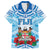 Personalised Fiji Ratu Sir Lala Sukuna Day Family Matching Tank Maxi Dress and Hawaiian Shirt Hibiscus Tapa Pattern