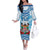 Personalised Fiji Ratu Sir Lala Sukuna Day Off The Shoulder Long Sleeve Dress Hibiscus Tapa Pattern