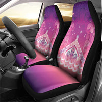 New Zealand Matariki Car Seat Cover Maori Marae Purple Galaxy
