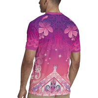 New Zealand Matariki Rugby Jersey Maori Marae Purple Galaxy