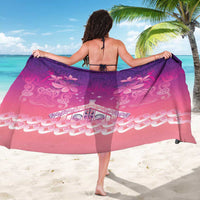 New Zealand Matariki Sarong Maori Marae Purple Galaxy