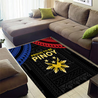 Philippines Independence Day Area Rug Proud To Be Pinoy LT05 - Polynesian Pride