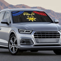 Philippines Independence Day Auto Sun Shade Proud To Be Pinoy LT05 - Polynesian Pride