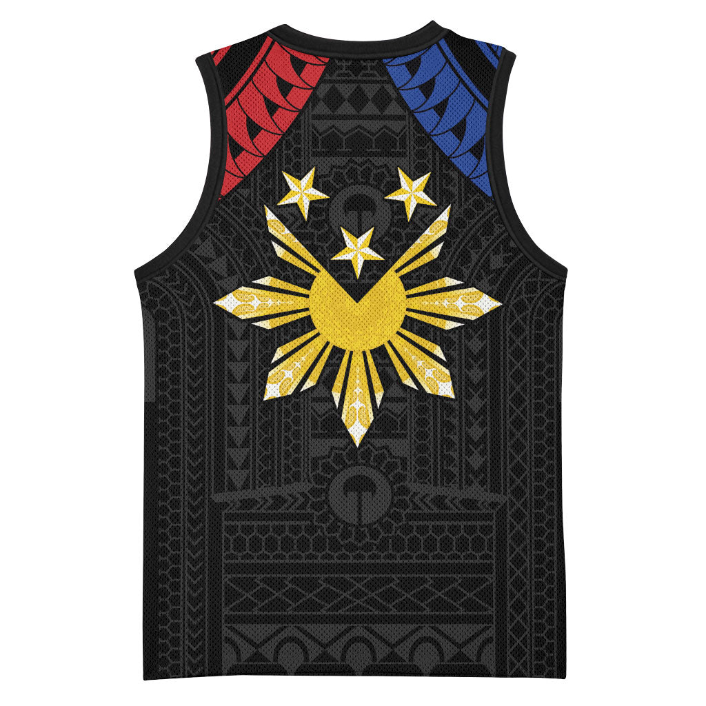 Philippines Independence Day Basketball Jersey Proud To Be Pinoy LT05 - Polynesian Pride
