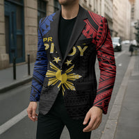 Philippines Independence Day Blazer Proud To Be Pinoy LT05 - Polynesian Pride
