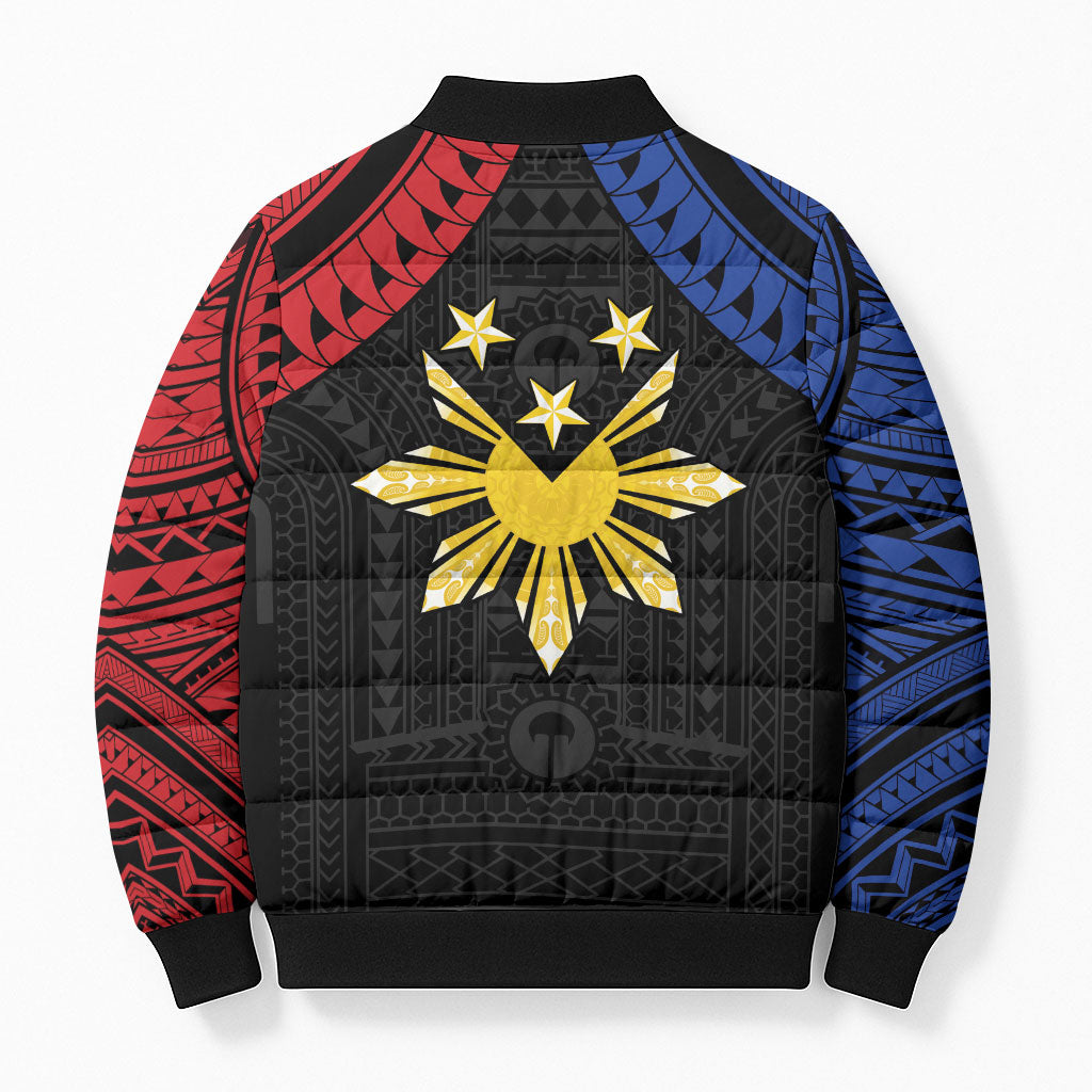 Philippines Independence Day Bomber Puffer Jacket Proud To Be Pinoy LT05 - Polynesian Pride