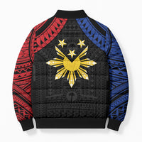 Philippines Independence Day Bomber Puffer Jacket Proud To Be Pinoy LT05 - Polynesian Pride